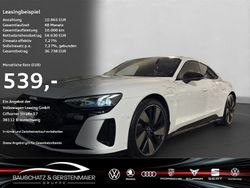 Weiss Gebraucht 2022 Audi e-tron GT quattro Comfort Limousine | 58.630 € (Etwas zu teuer)