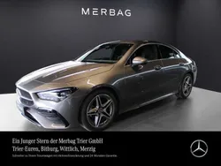 Metalliclack mountaingrau Gebraucht 2024 Mercedes CLA180 AMG Limousine | 32.960 € (Guter Preis)