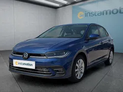 Blau Gebraucht 2023 VW Polo Kleinwagen | 17.849 € (Guter Preis)