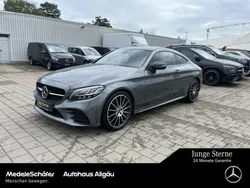 Lack selenitgrau (metallic) Gebraucht 2024 Mercedes C180 AMG Coupé | 43.469 € (Teuer)