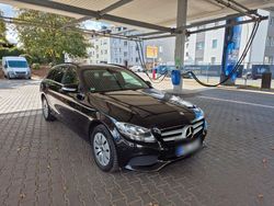Schwarz Gebraucht 2015 Mercedes C220 AMG line Kombi | 9.990 € (Fairer Preis)