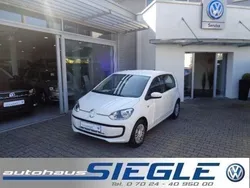 Weiß Gebraucht 2013 VW up! move up! Kleinwagen | 6.780 € (Etwas zu teuer)