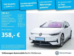 Gletscherweiß metallic Gebraucht 2024 VW ID.7 Pro Limousine | 50.489 € (Etwas zu teuer)