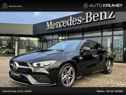 Schwarz Gebraucht 2022 Mercedes CLA200 AMG Coupé | 32.000 € (Fairer Preis)
