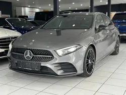 Mountaingrau met. Gebraucht 2021 Mercedes A220 AMG line Limousine | 31.400 € (Etwas zu teuer)