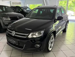 Deep black perleffekt Gebraucht 2013 VW Tiguan R-line SUV | 18.500 €