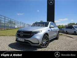 Silber Gebraucht 2020 Mercedes EQC400 AMG line SUV | 39.880 € (Fairer Preis)