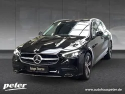 Metalliclack obsidianschwarz Gebraucht 2023 Mercedes C220 Avantgarde Kombi | 35.810 € (Fairer Preis)