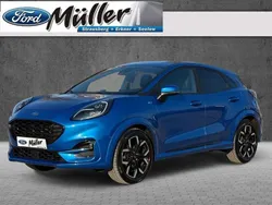 Dynamicblau metallic Gebraucht 2022 Ford Puma ST-Line X SUV | 21.900 € (Etwas zu teuer)