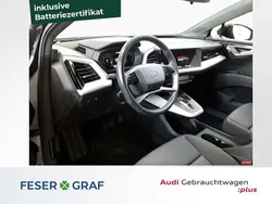 Mythosschwarz metallic Gebraucht 2022 Audi Q4 e-tron SUV | 25.890 € (Fairer Preis)