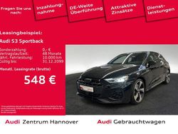 Mythosschwarz metallic Gebraucht 2024 Audi S3 Ambiente Limousine | 43.450 €