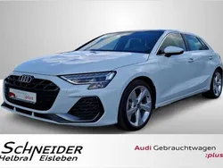 Weiß Gebraucht 2024 Audi A3 Sportback S-Line Limousine | 37.860 € (Guter Preis)
