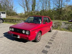 Rot Gebraucht 1990 VW Golf Cabriolet Cabrio | 9.900 €