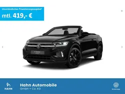 Schwarz Neu 2025 VW T-Roc Cabriolet R-line Cabrio | 42.480 € (Guter Preis)