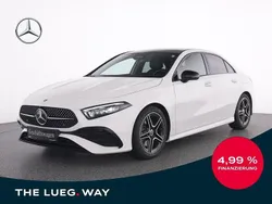 Unilack polarweiß Gebraucht 2024 Mercedes A220 AMG Limousine | 37.985 € (Fairer Preis)
