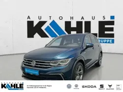Blau Gebraucht 2021 VW Tiguan R-line SUV | 32.690 € (Superpreis)