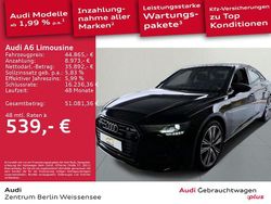 Mythosschwarz metallic Gebraucht 2022 Audi A6 Ambiente Limousine | 44.865 € (Fairer Preis)