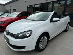 Weiß Gebraucht 2015 VW Golf Cabriolet Basis Cabrio | 10.900 € (Fairer Preis)