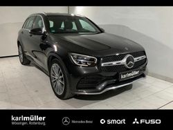 Grau Gebraucht 2020 Mercedes GLC300 AMG line SUV | 44.880 € (Teuer)