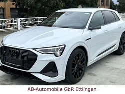 Weiß Gebraucht 2021 Audi e-tron Black Edition SUV | 45.900 € (Fairer Preis)