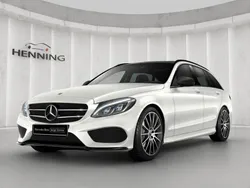 Manufaktur diamantweiß bright Gebraucht 2017 Mercedes C250 AMG Kombi | 24.880 € (Etwas zu teuer)