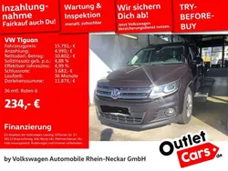 Grau Gebraucht 2015 VW Tiguan LOUNGE SUV | 15.792 € (Fairer Preis)