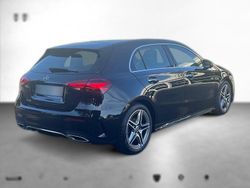 Schwarz metallic Gebraucht 2024 Mercedes A180 AMG line | 33.380 € (Fairer Preis)