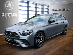 Grau Gebraucht 2021 Mercedes E300 AMG Limousine | 35.980 € (Etwas zu teuer)