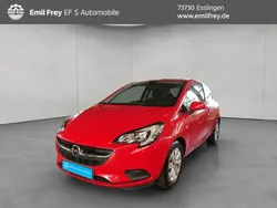 Magma rot brillant Gebraucht 2015 Opel Corsa Edition Kleinwagen | 7.490 € (Fairer Preis)