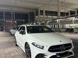 Schwarz Gebraucht 2020 Mercedes A160 AMG line Limousine | 17.900 € (Guter Preis)