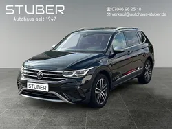 Schwarz Gebraucht 2022 VW Tiguan Allspace Elegance SUV | 37.990 € (Fairer Preis)