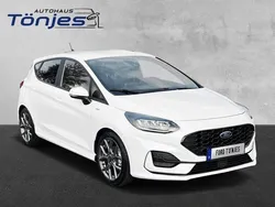 Frozen white Gebraucht 2023 Ford Fiesta ST-Line Kleinwagen | 23.980 € (Teuer)