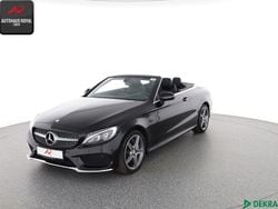 Obsidianschwarz Gebraucht 2017 Mercedes C250 AMG Cabrio | 26.880 € (Superpreis)