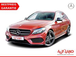 Rot Gebraucht 2017 Mercedes C250 AMG line Kombi | 26.490 € (Fairer Preis)