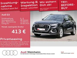 Mythosschwarz metallic Gebraucht 2024 Audi Q3 Advanced Plus SUV | 34.999 € (Guter Preis)