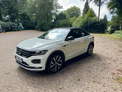 Weiß Gebraucht 2021 VW T-Roc Cabriolet R-line Cabrio | 24.990 € (Fairer Preis)