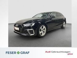 Mythosschwarz metallic Gebraucht 2023 Audi A4 S-Line Kombi | 31.980 € (Fairer Preis)