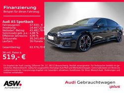 Mythosschwarz metallic Gebraucht 2025 Audi A5 Sportback S-Line Kleinwagen | 57.930 €