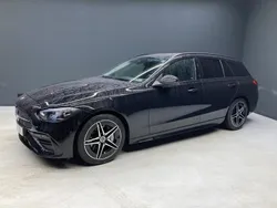 Obsidianschwarz Gebraucht 2024 Mercedes C200 Night Kombi | 51.300 €