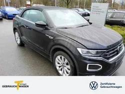 Schwarz Gebraucht 2020 VW T-Roc Cabriolet R-line Cabrio | 25.790 € (Fairer Preis)