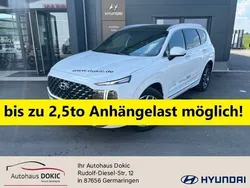Weiß Gebraucht 2022 Hyundai Santa Fe Signature SUV | 44.990 € (Etwas zu teuer)