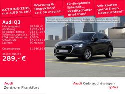Schwarz Gebraucht 2022 Audi Q3 SUV | 28.850 € (Fairer Preis)