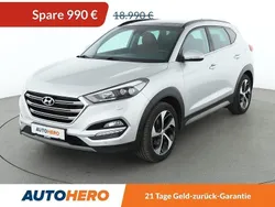 Grau Gebraucht 2018 Hyundai Tucson Premium SUV | 18.000 € (Fairer Preis)
