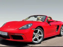 Indischrot Gebraucht 2017 Porsche 718 Boxster Cabrio | 52.500 € (Fairer Preis)