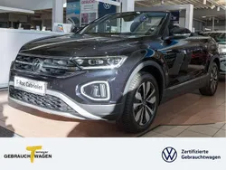 Deep black perleffekt Gebraucht 2024 VW T-Roc Cabriolet Move Cabrio | 27.880 € (Superpreis)