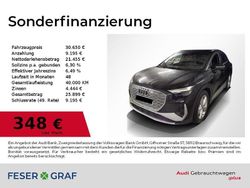 Mythosschwarz metallic Gebraucht 2022 Audi Q4 e-tron S-Line SUV | 30.650 € (Guter Preis)