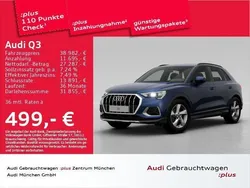 Navarrablau metallic Gebraucht 2024 Audi Q3 Advanced Plus SUV | 38.982 € (Guter Preis)