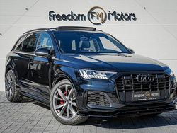Schwarz Gebraucht 2021 Audi Q7 S-Line SUV | 52.300 € (Etwas zu teuer)