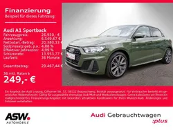 Distriktgrün metallic Gebraucht 2024 Audi A1 Sportback S-Line Kleinwagen | 25.860 € (Fairer Preis)
