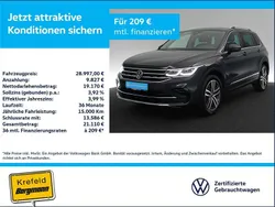 Grau / uranograu Gebraucht 2021 VW Tiguan Elegance SUV | 28.997 € (Guter Preis)